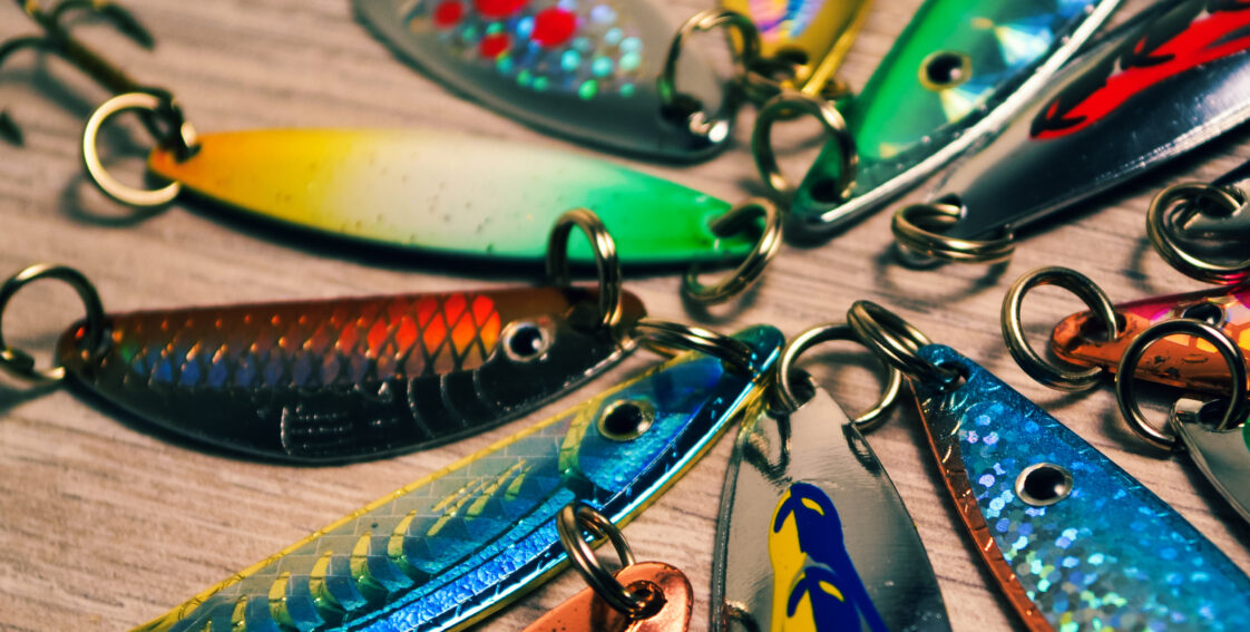 Spoon lures for fishing